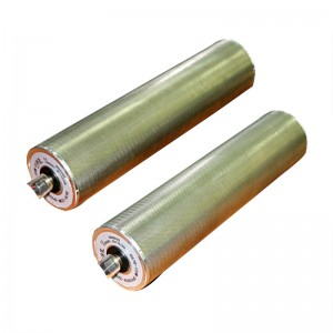 50/60 miniature AC electric roller AC motor assembly line Stainless steel roller shaft of roller conveyor